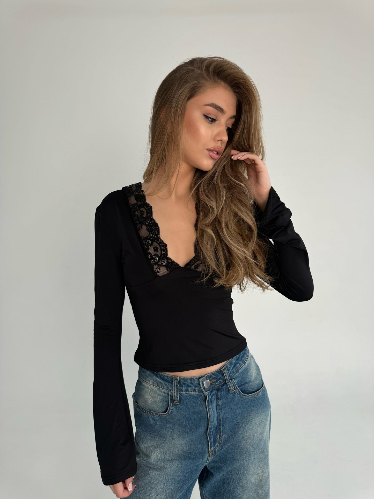 Nicolette Top - Licorice