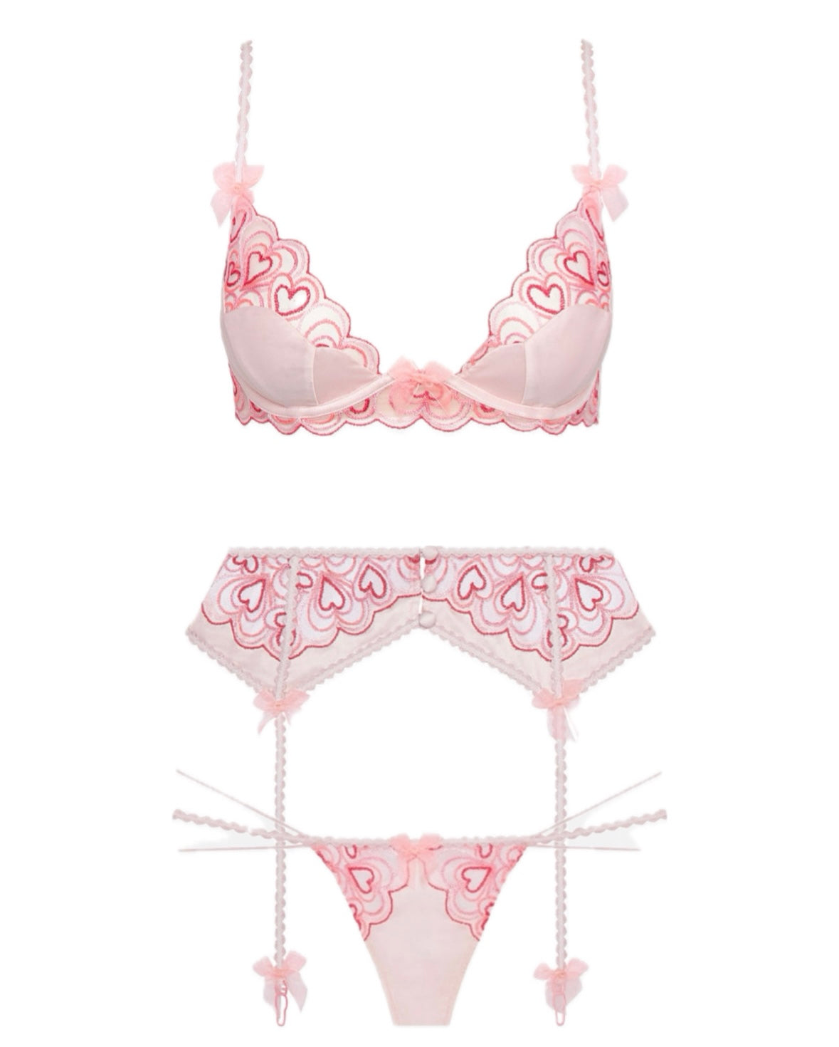 Queen of Hearts Lingerie Set