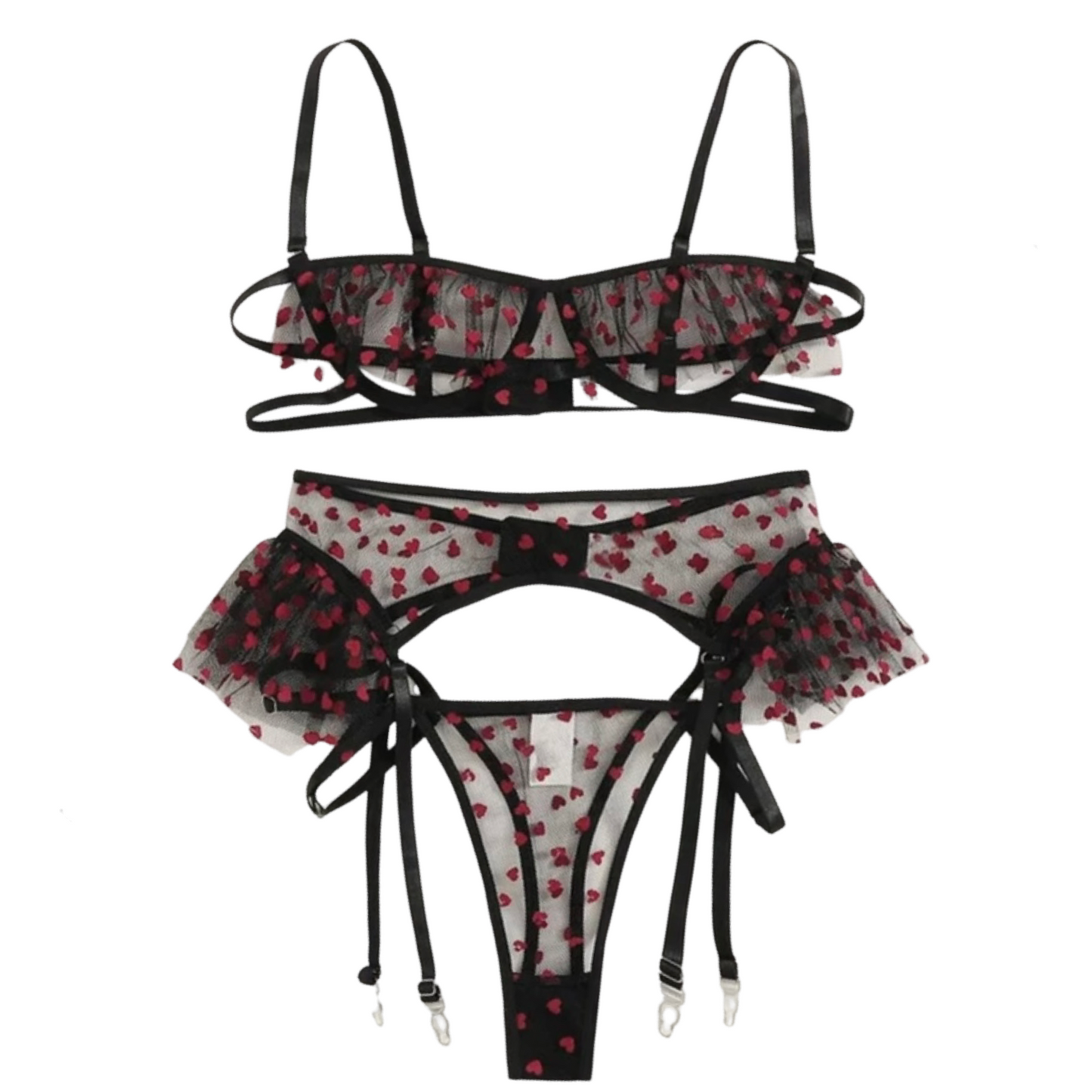 Be My Valentine Lingerie Set