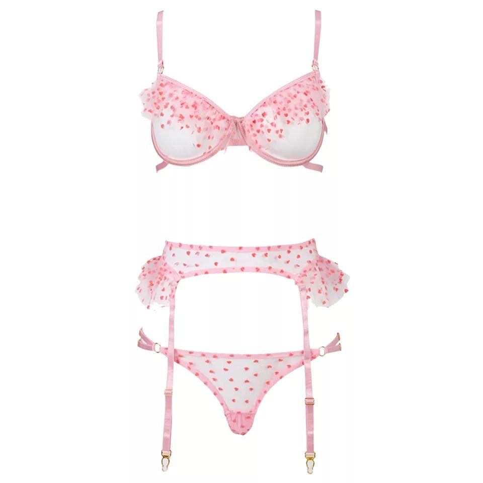 Be My Valentine Lingerie Set