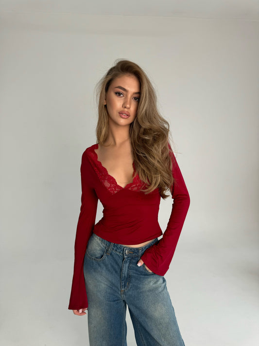 Nicolette Top - Carnelian